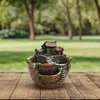 Succulent Pot Bonsai Container Decorative Flower Planter Pot for Micro Landscape