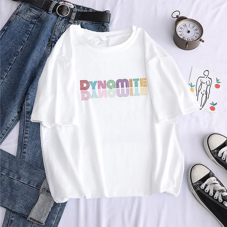 방탄소년단 Dynamite Casual T-shirt