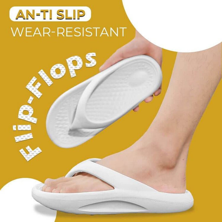 Anti-Slip Wear-Resistant Flip-Flops