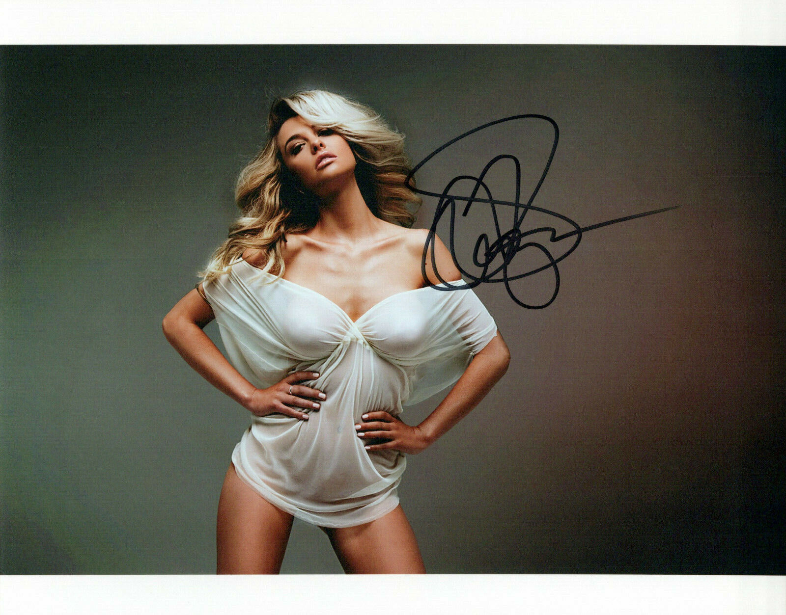 Emily Sears glamour shot autographed Photo Poster painting signed 8x10 #5