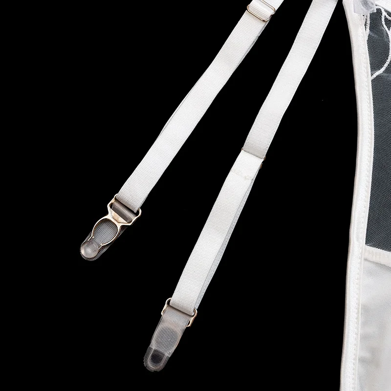 Billionm Pink Lingerie Set Women Blue Floral Embroidery Lengerie Nightwear Lace See Through Underwear Push Up Bra Panty Fancy Erotic Sets