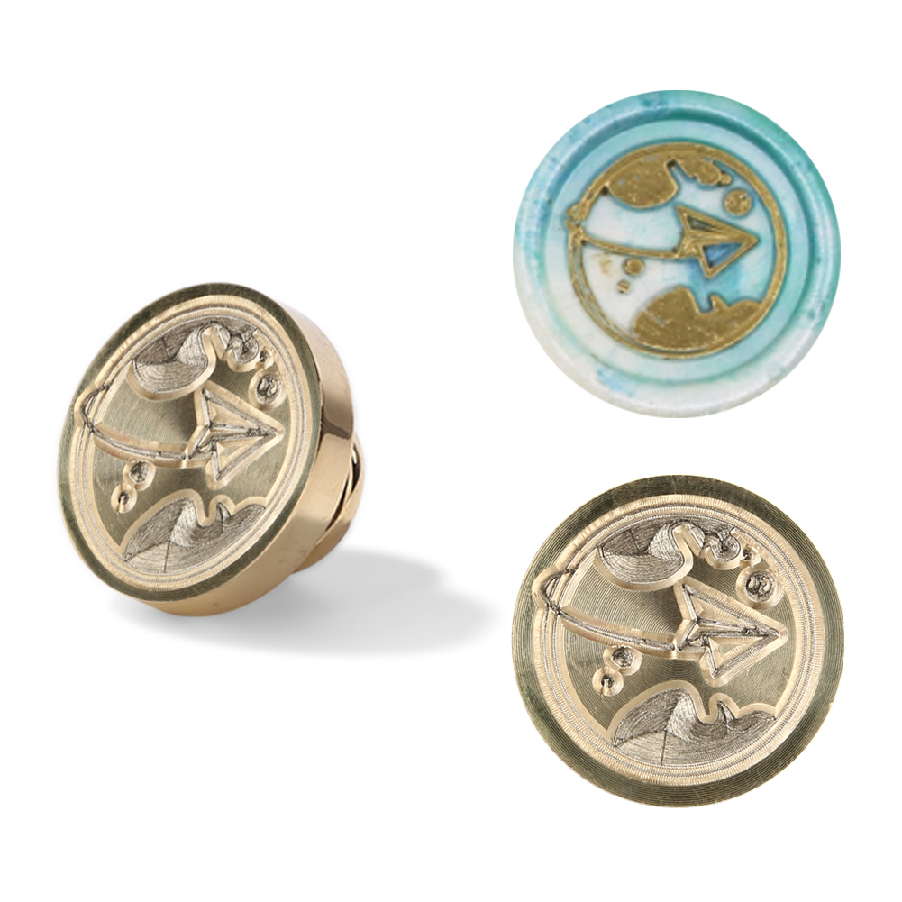 

25MM Global Sealing Wax Stamp Head, 501 Original