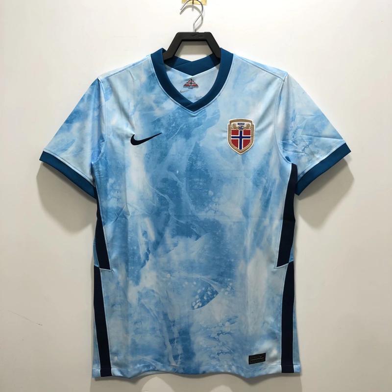 2020-2021 Retro Norway Away Football Jersey