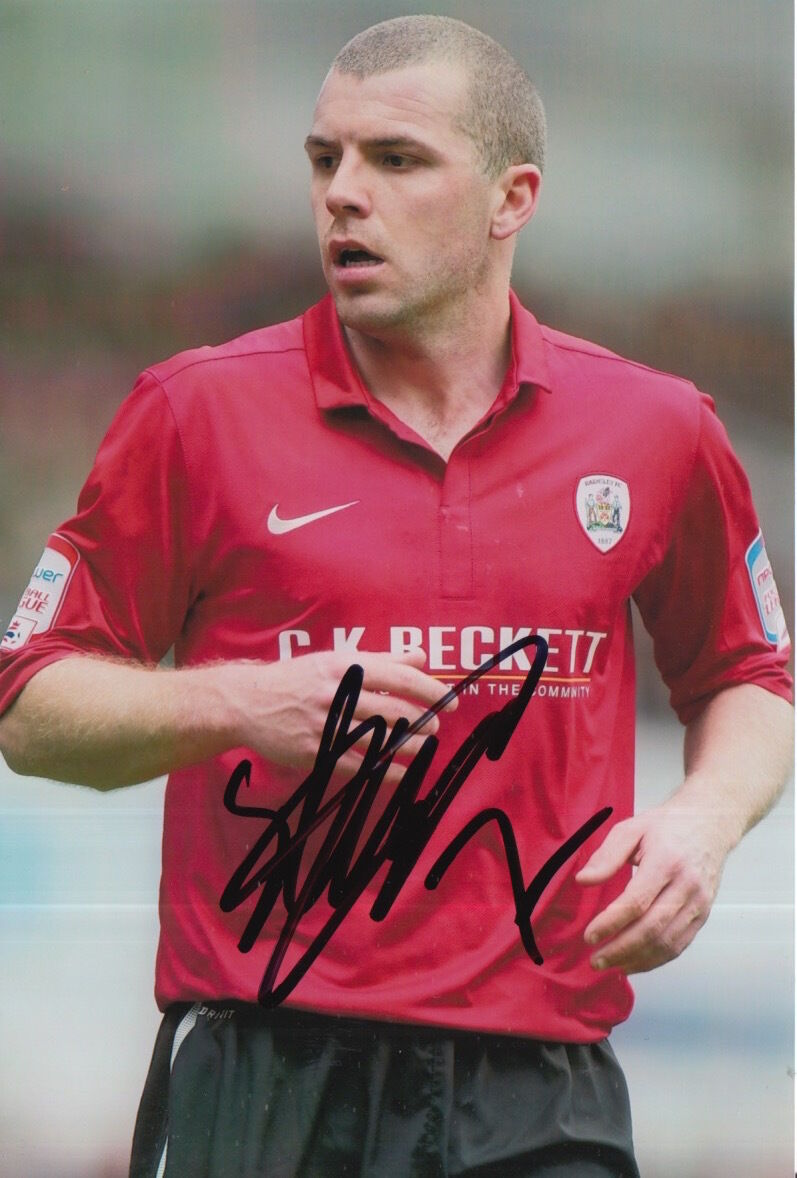 BARNSLEY HAND SIGNED STEPHEN DAWSON 6X4 Photo Poster painting.