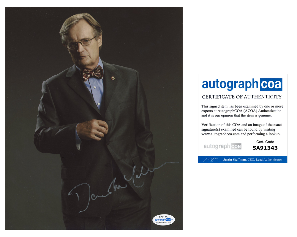 DAVID MCCALLUM SIGNED 8X10 Photo Poster painting AUTOGRAPHED NCIS  2