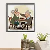 Diamond Painting -DIY Round Drill Old Couple