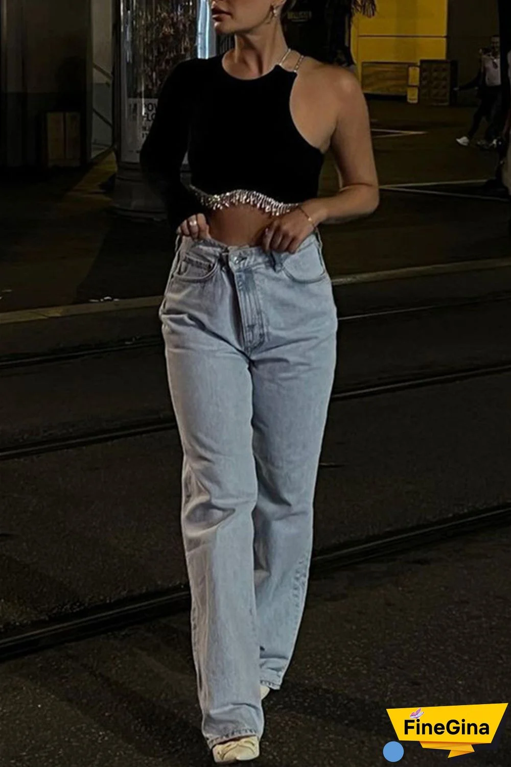 White Sexy Casual Solid Tassel Patchwork O Neck Tops