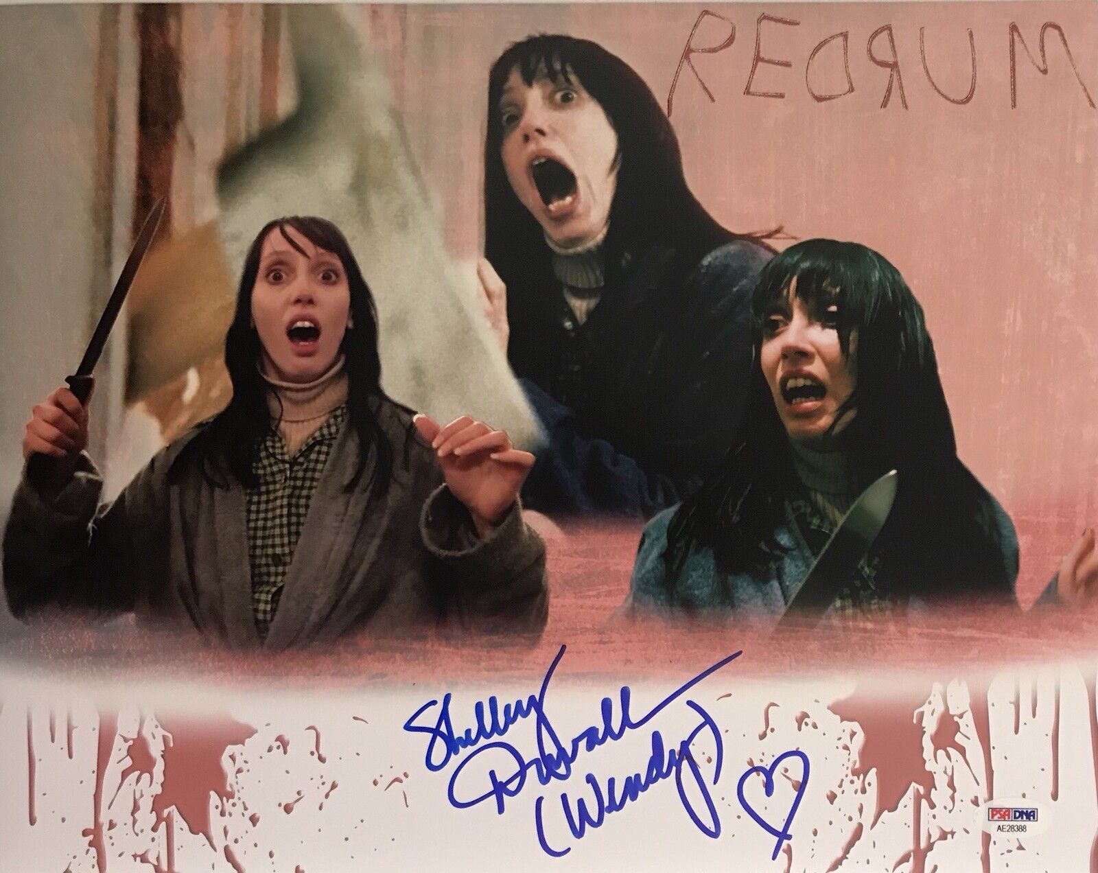 Shelley Duvall Signed Autographed Custom Shining 11x14 Photo Poster painting Wendy Proof Psa/Dna