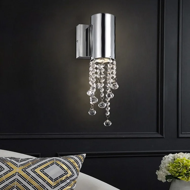 Crystal Creative Metal Wall Sconce Vjlight