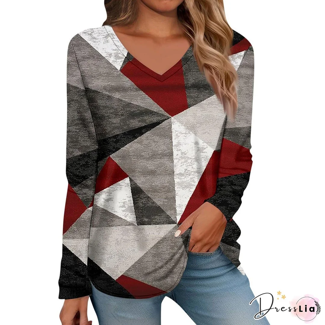 Casual Printed Striped Cardigan