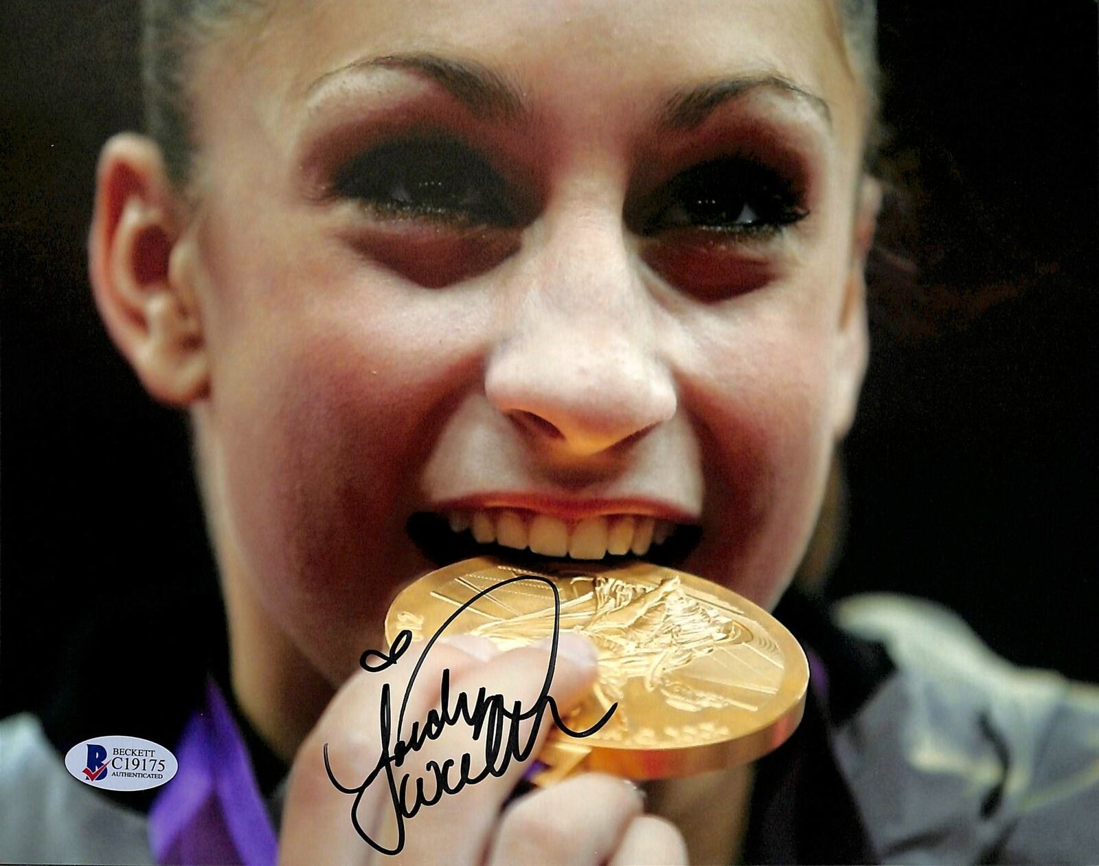 Jordyn Wieber USA Olympic Gymnastics Authentic Signed 8x10 Photo Poster painting BAS #C19175