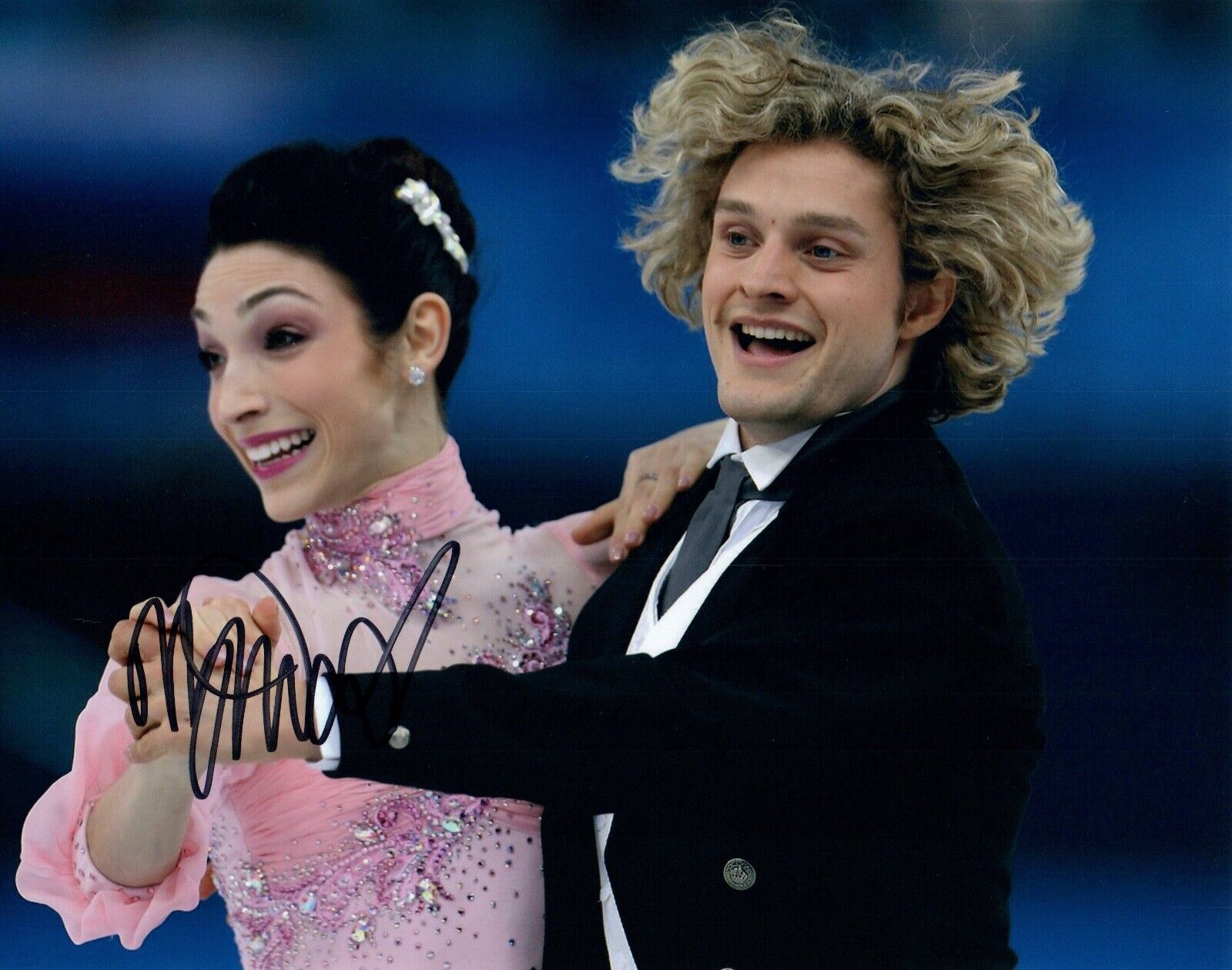 Meryl Davis Signed Autographed 8x10 Photo Poster painting Olympic Figure Skater COA