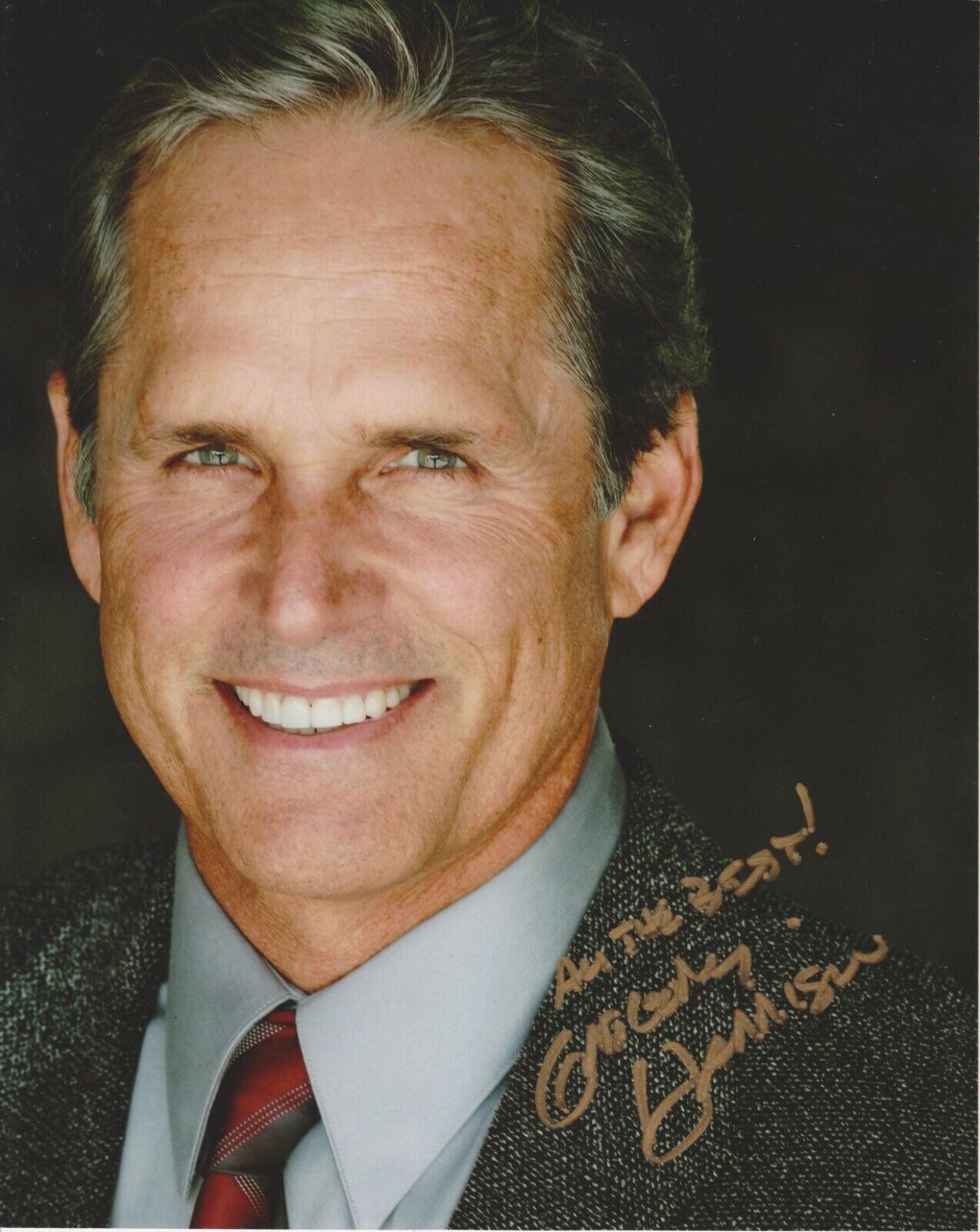 Gregory Harrison Original Autographed 8X10 Photo Poster painting #3 - Trapper John, M.D.