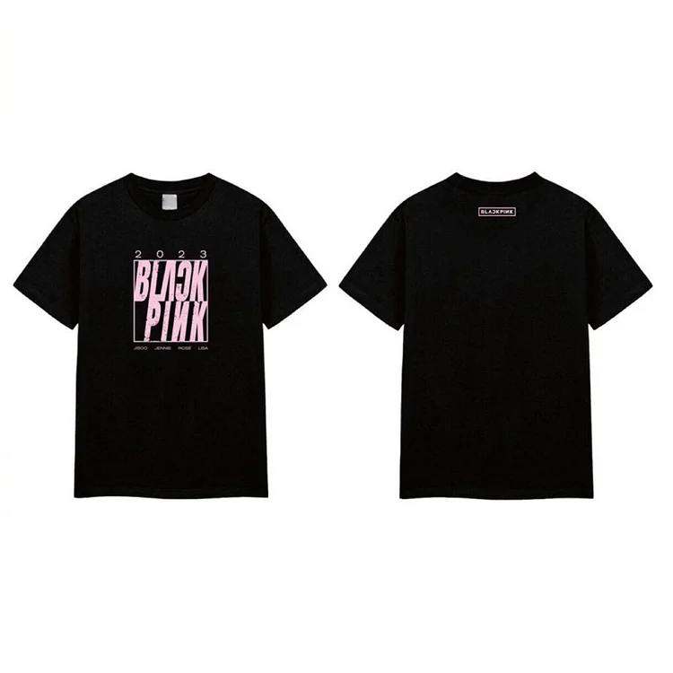 BLACKPINK 2023 Coachella Festival Member Name T-shirt