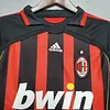 2006/2007 Retro Long Sleeve AC Milan Home Football Shirt 1:1 Thai Quality