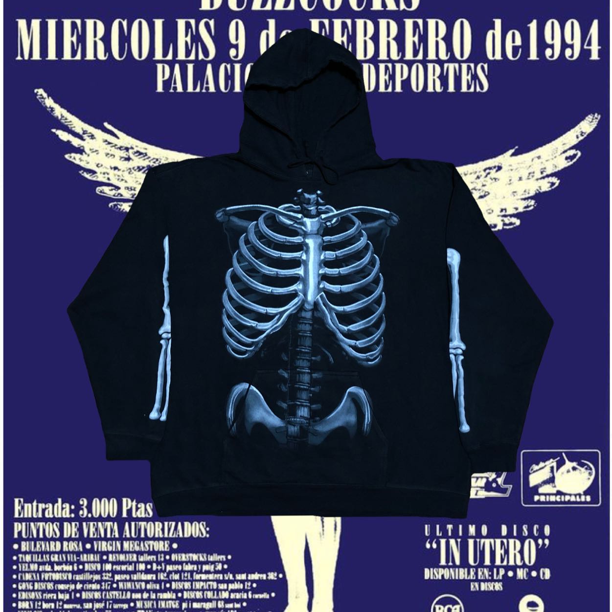 Loveciss®/ Sorry Virgil Long Sleeve Fleece-lined Hoodie