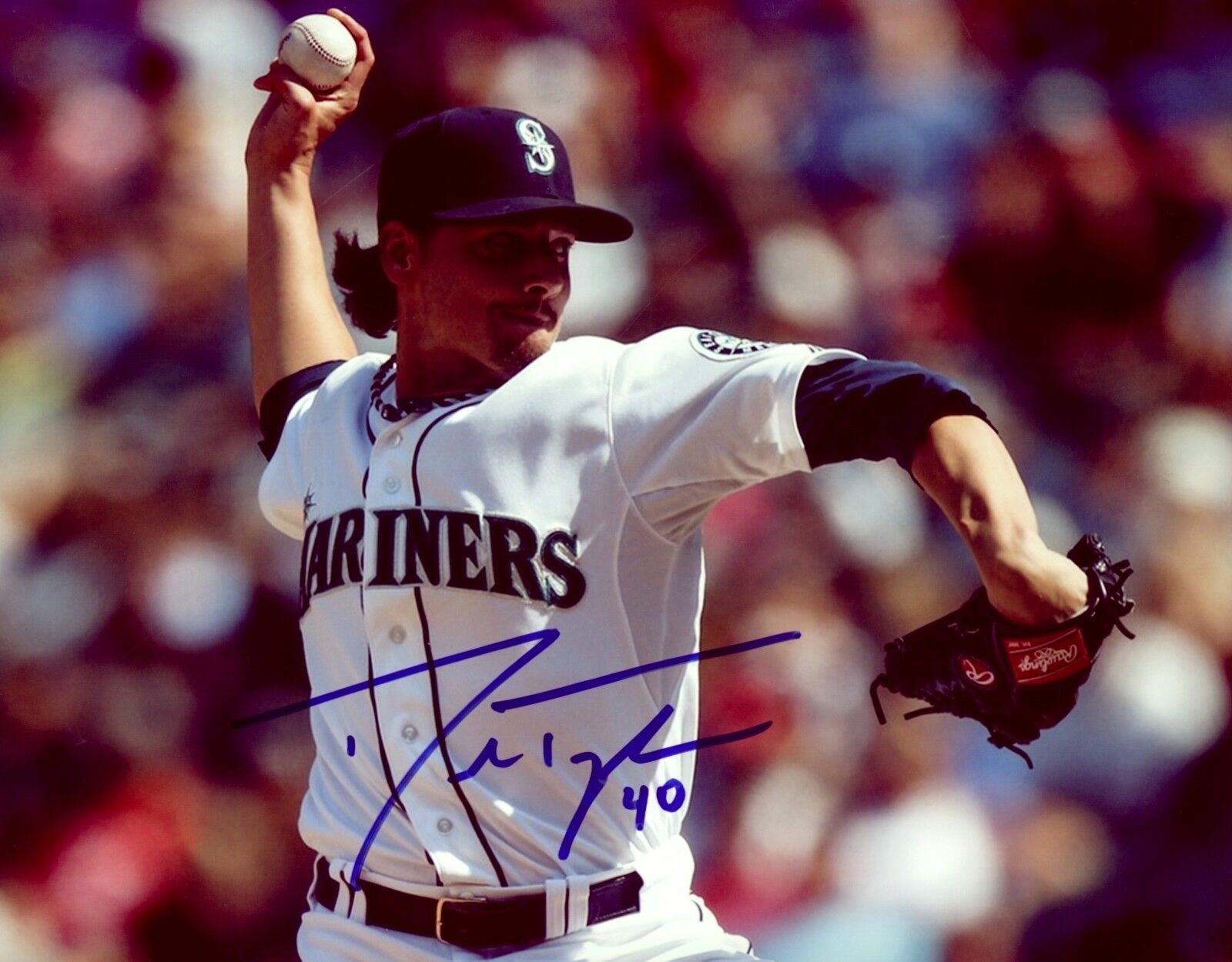 Danny Farquhar 8x10 Photo Poster painting F Autographed Signed AUTO Seattle Mariners