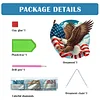 Independence Day American Flag Eagle - 5D DIY Pendant