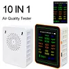 10 in 1 Air Quality Monitor PM2.5 PM10 CO CO2 TVOC HCHO Temp Humidity Tester