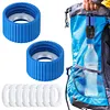 2 Pcs Water Filter Coupling Kit Filtration Cleaning Couplings for Hiking Camping