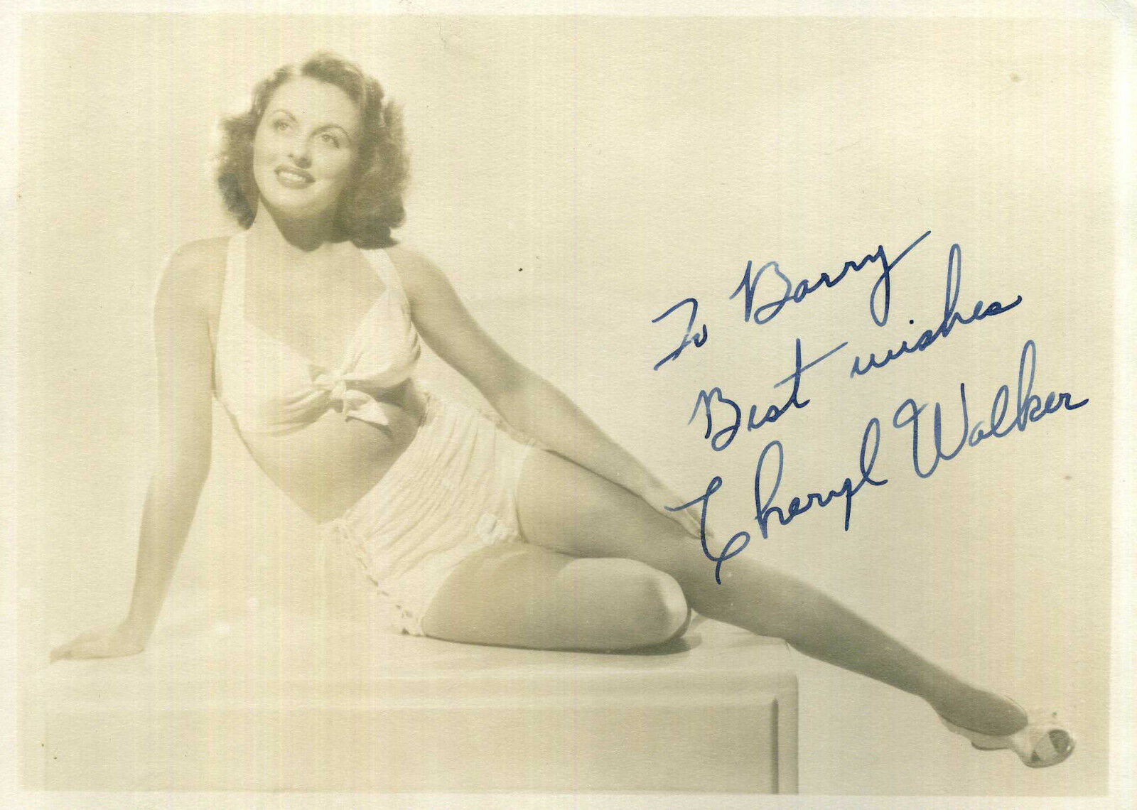 CHERYL WALKER Signed Photo Poster paintinggraph - Film Actress & Model - preprint