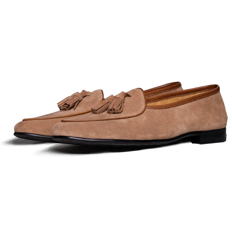 THE JACK LOAFER SHOE IN KHAKI