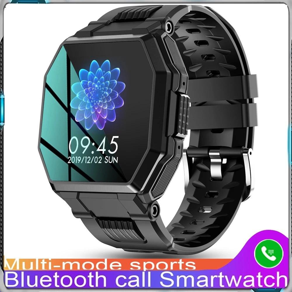 Full Touch Screen Smart Watch Sports Bluetooth Blood Pressure Monitor Message Reminder