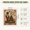 Nutcracker Magic DIY 11CT 3 Strand Stamped Cross Stitch Kit 40x50cm tapestrymarket