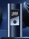 Electric Car Air Pump Digital Pressure Gauge Rechargeable Cordless Tyre Inflator