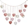 (Finished Product)Macrame Wall Hanging Macrame Leaves Tapestry Wall Hanging Decoration Boho Leaf Feather Tassel Garland Tapestry for Bedroom Living Room Nursery Decor