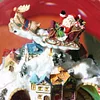 American MR.C Christmas tree music box snowflake rotating crystal ball