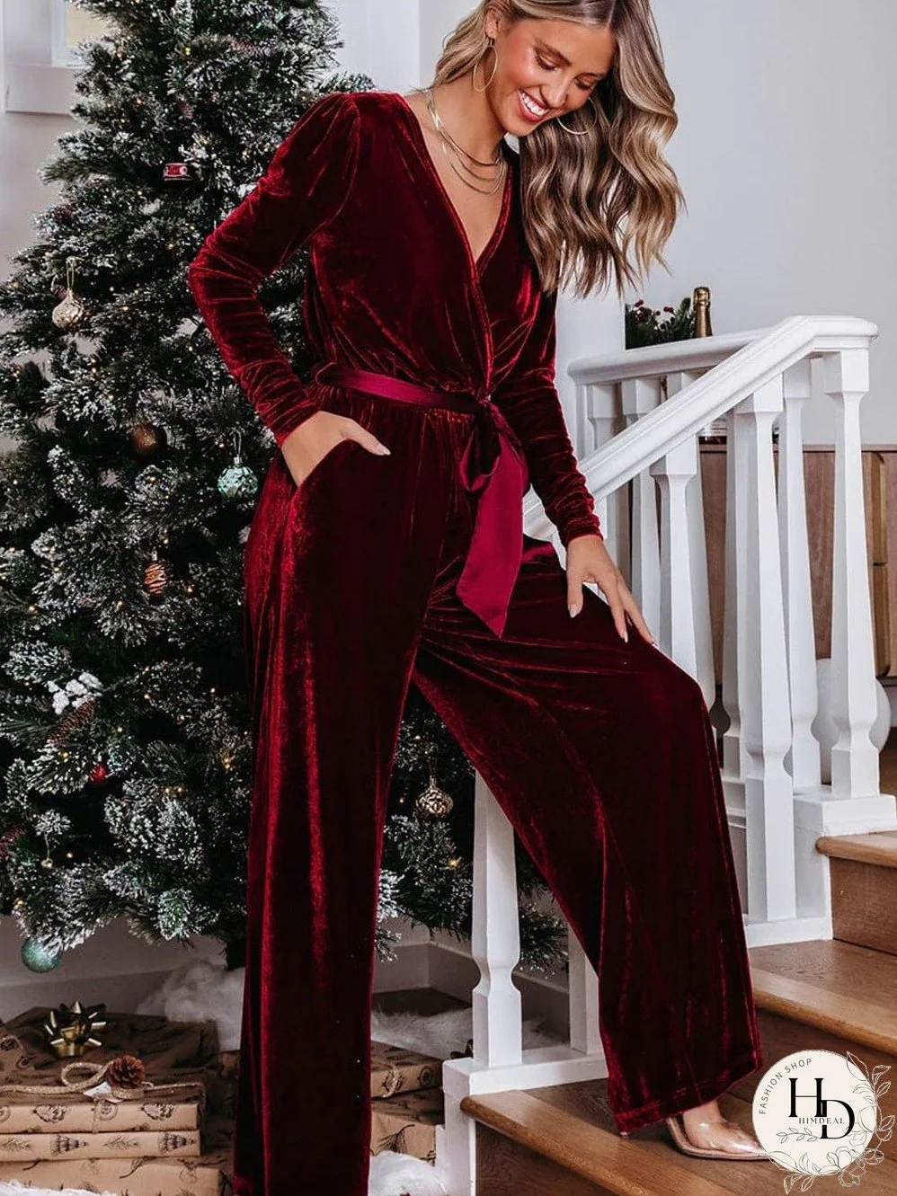 Velvet Jumpsuit for Women: Versatile and Chic