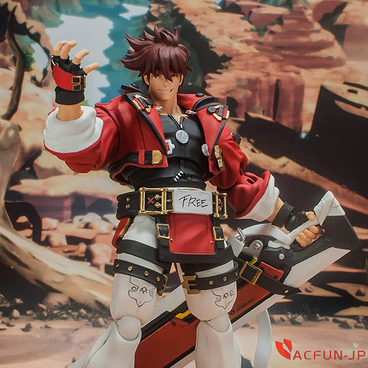 【予約】Storm Toys ACSB01 1/12 映画 アニメ ゲーム Guilty Gear Sol Badguy アクションフィギュア 素体 ヘッド 交換手 武器 攻撃効果