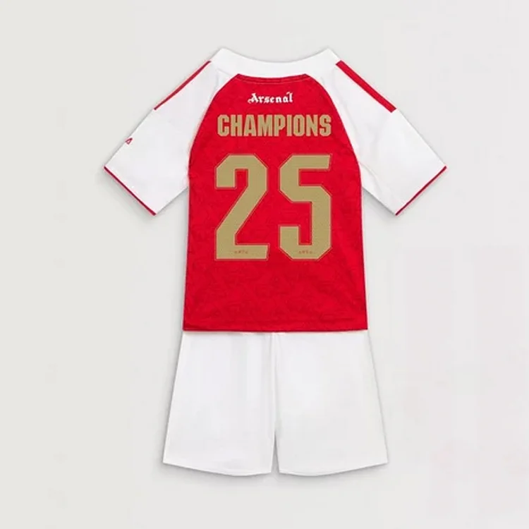 Kids Arsenal 25/26 Home Football Jersey(Champion 25#)