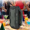 Carrying Silicone Cover Case Fit for Soundcore Boom 2 with Adjustable Shoulder Strap Full-Body Protective Cover Anti-Slip & Scratch-Resistant for Outdoor Camping Travel & Party