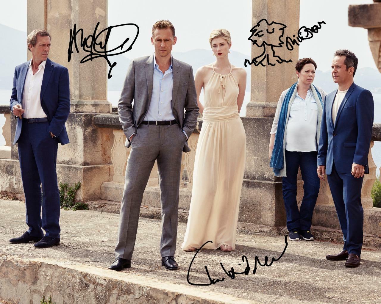 THE NIGHT MANAGER Cast Laurie Colman SIGNED AUTOGRPHED 10X8 REPRO Photo Poster painting PRINT