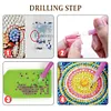 DIY Diamond Painting 7 Color Night Light Lamp Home Decoration Ornament Gift Kit(Butterfly)