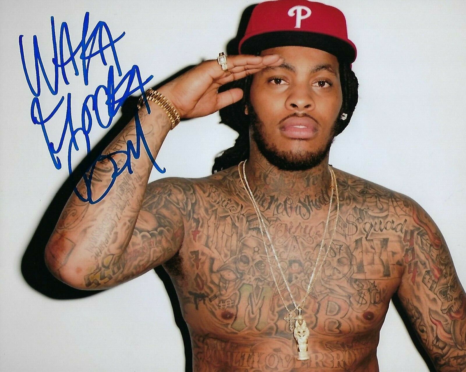 GFA Flockaveli DuFlocka Rant * WAKA FLOCKA FLAME * Signed 8x10 Photo Poster painting COA