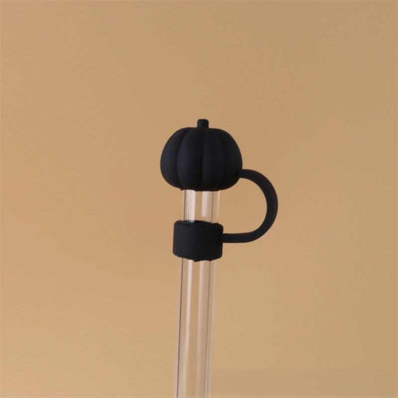 10mm Glass Straw Cap Dust Cover Stainless Steel Straw Dust Cover Dust Plug 10mm Large Diameter Milk Tea