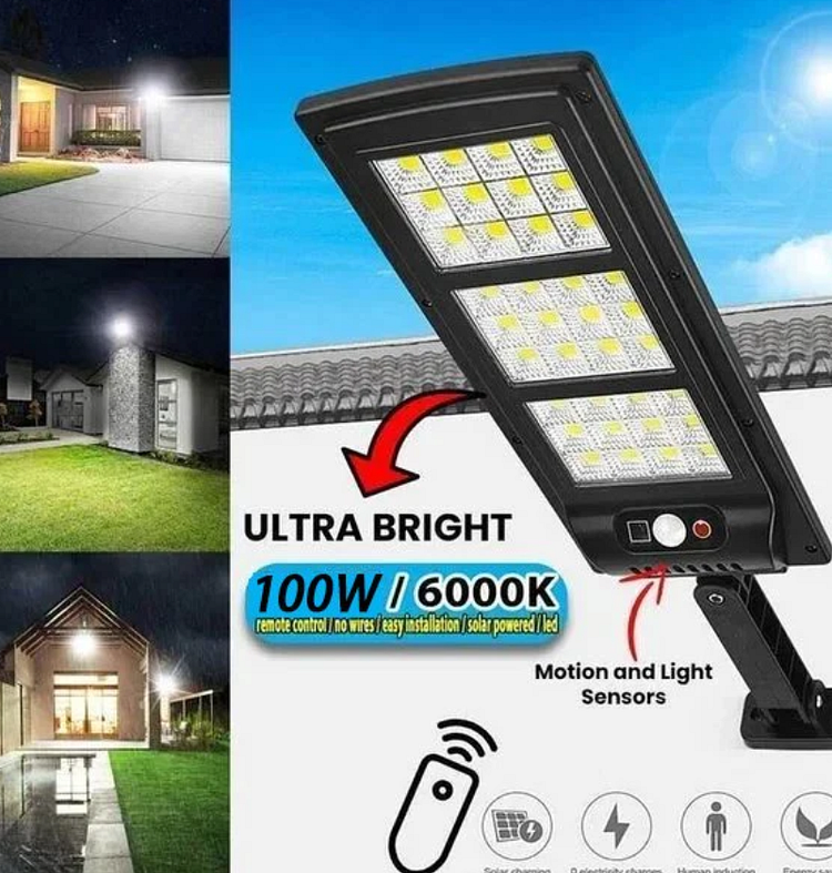 � SOLAR LED LAMP 6000K