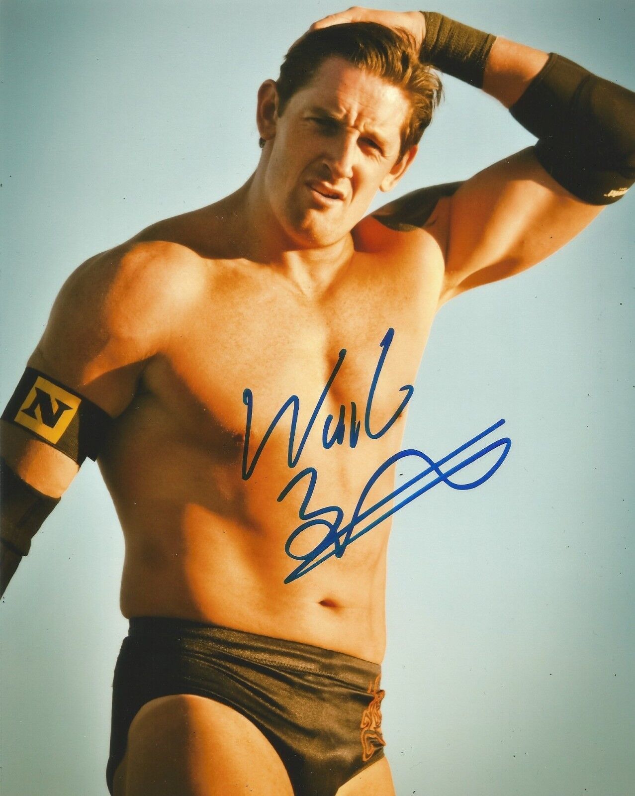 Wade Barrett Signed 10x8 Photo Poster painting AFTAL