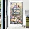 (45*75cm)Flower Birdhouse - Full Square Drill Diamond Painting
