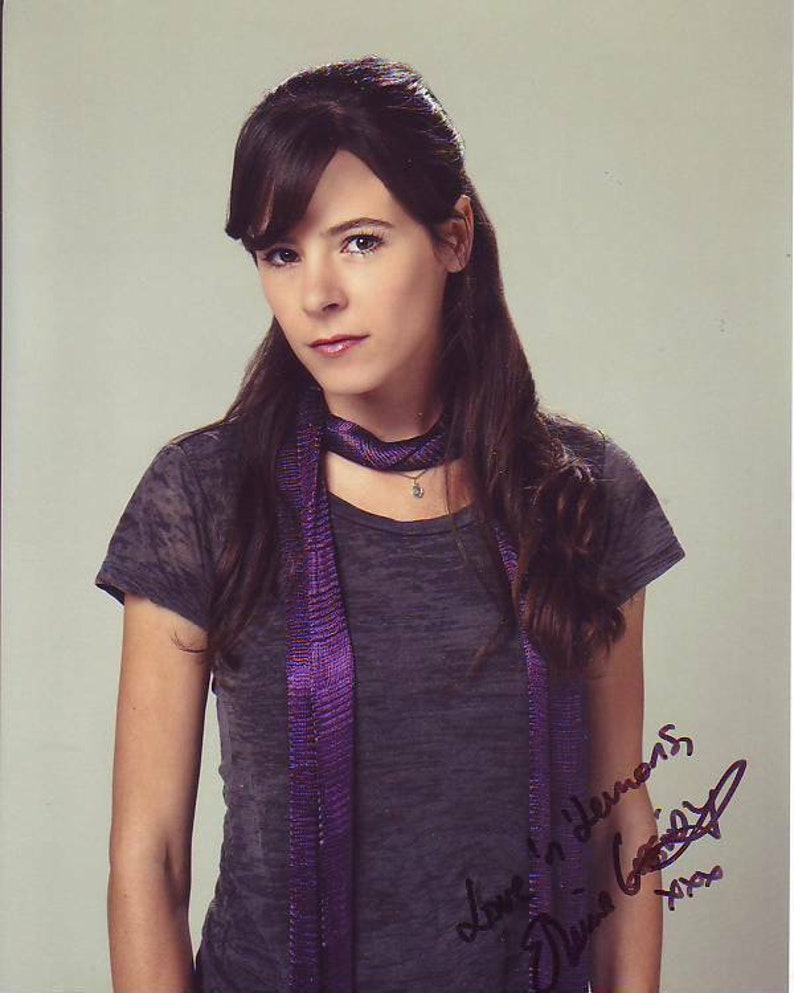 Elaine cassidy signed autographed harpers island abby mills Photo Poster painting