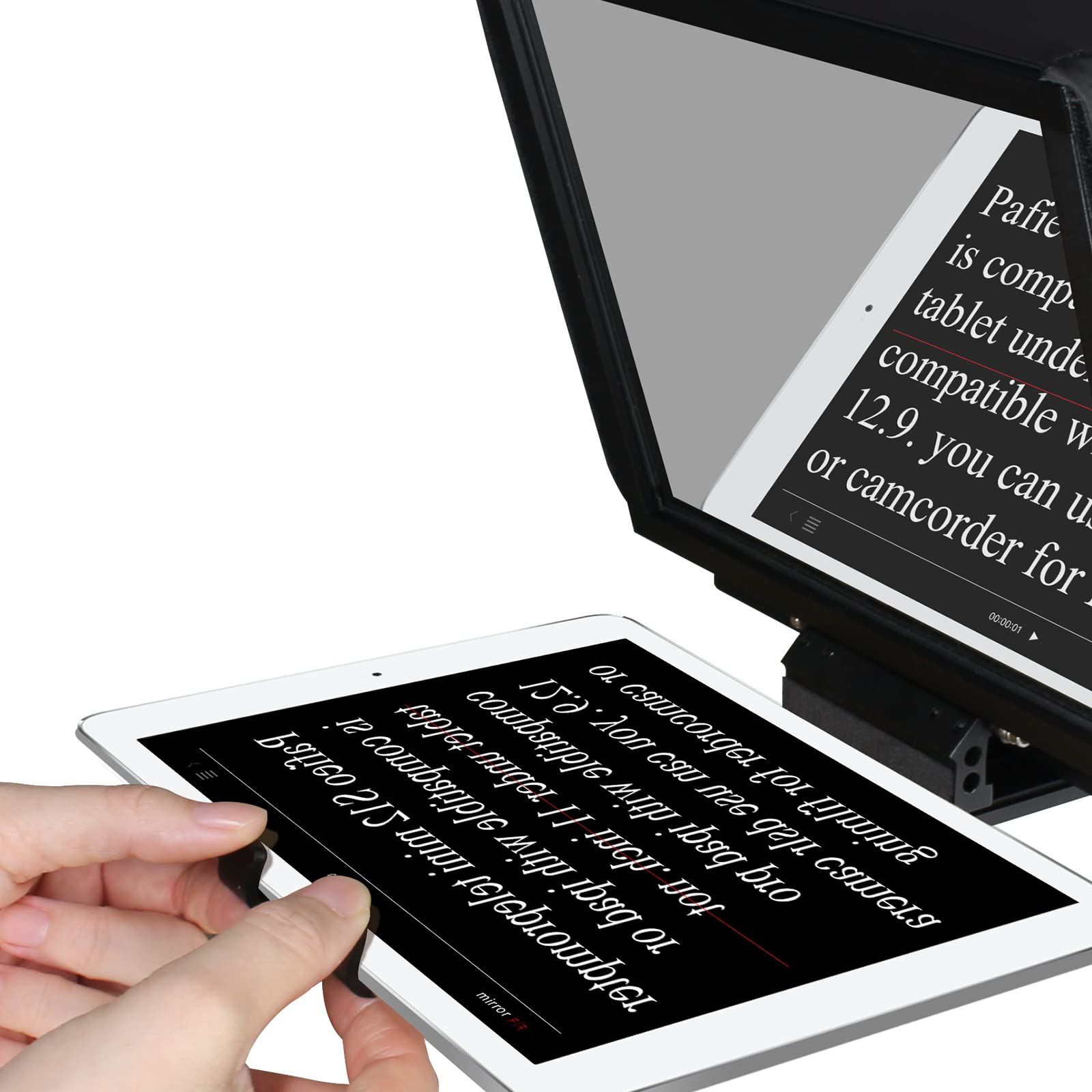 10 inch Teleprompter Compatible with iPad Air 10.9 inch, Pafieo 