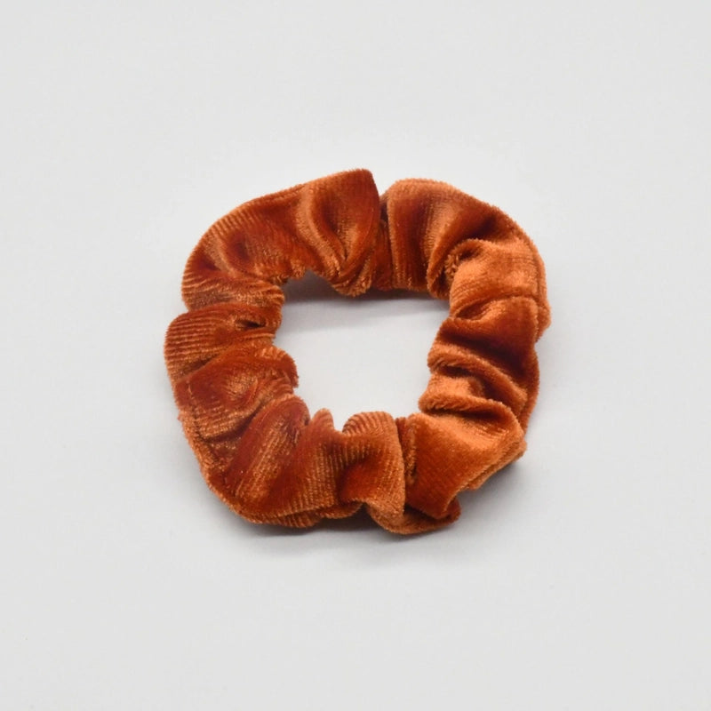 Retro Velvet Small Circle Sweet Color Hair Rope Korean Velvet High Elastic Simple Cute Small Intestinal Circle