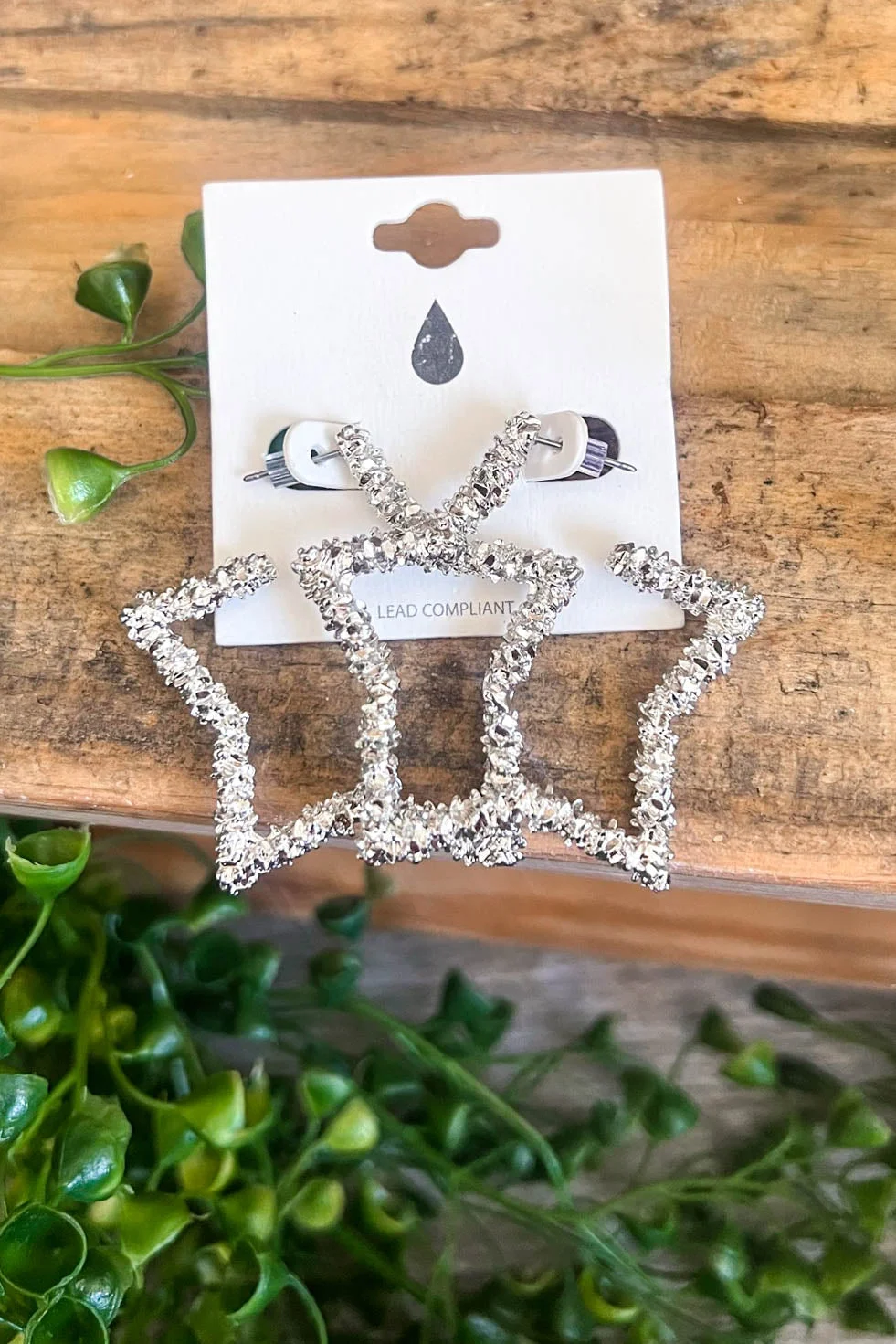 Starry Babe Earrings - Silver