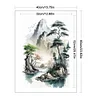 Watercolor Landscape-11CT Stamped Cross Stitch 40*60cm(Big Size)