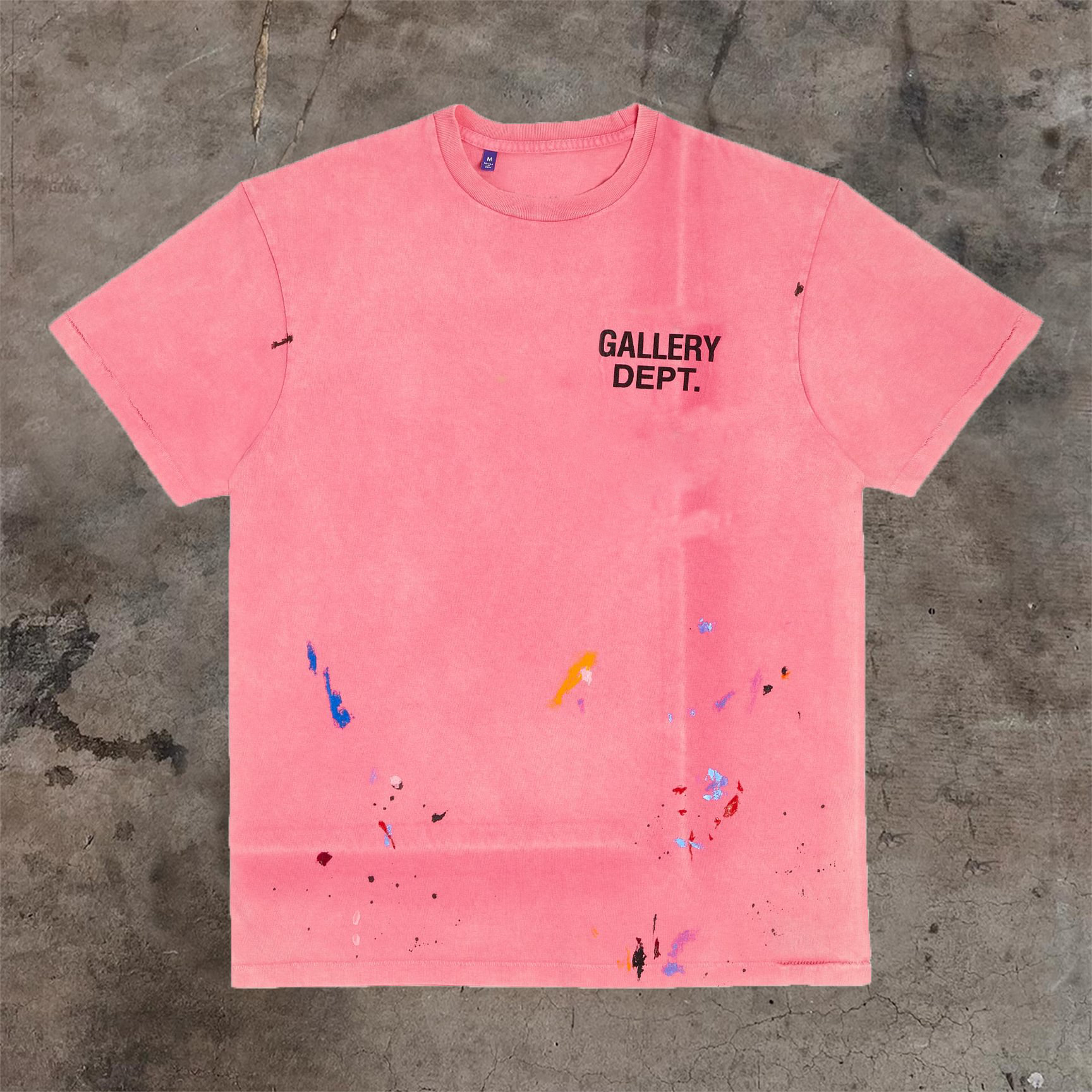 Vintage Gallery Dept Print Washed Short Sleeve T-Shirt