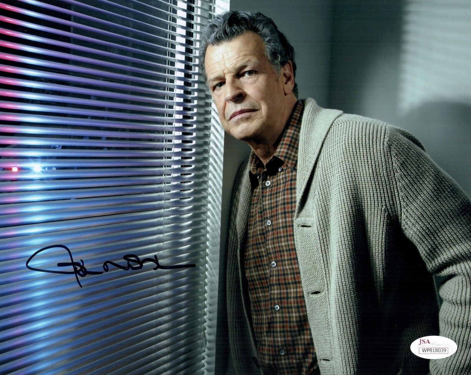 JOHN NOBLE Signed FRINGE 8x10 Photo Poster painting LORD OF THE RINGS Autograph JSA COA