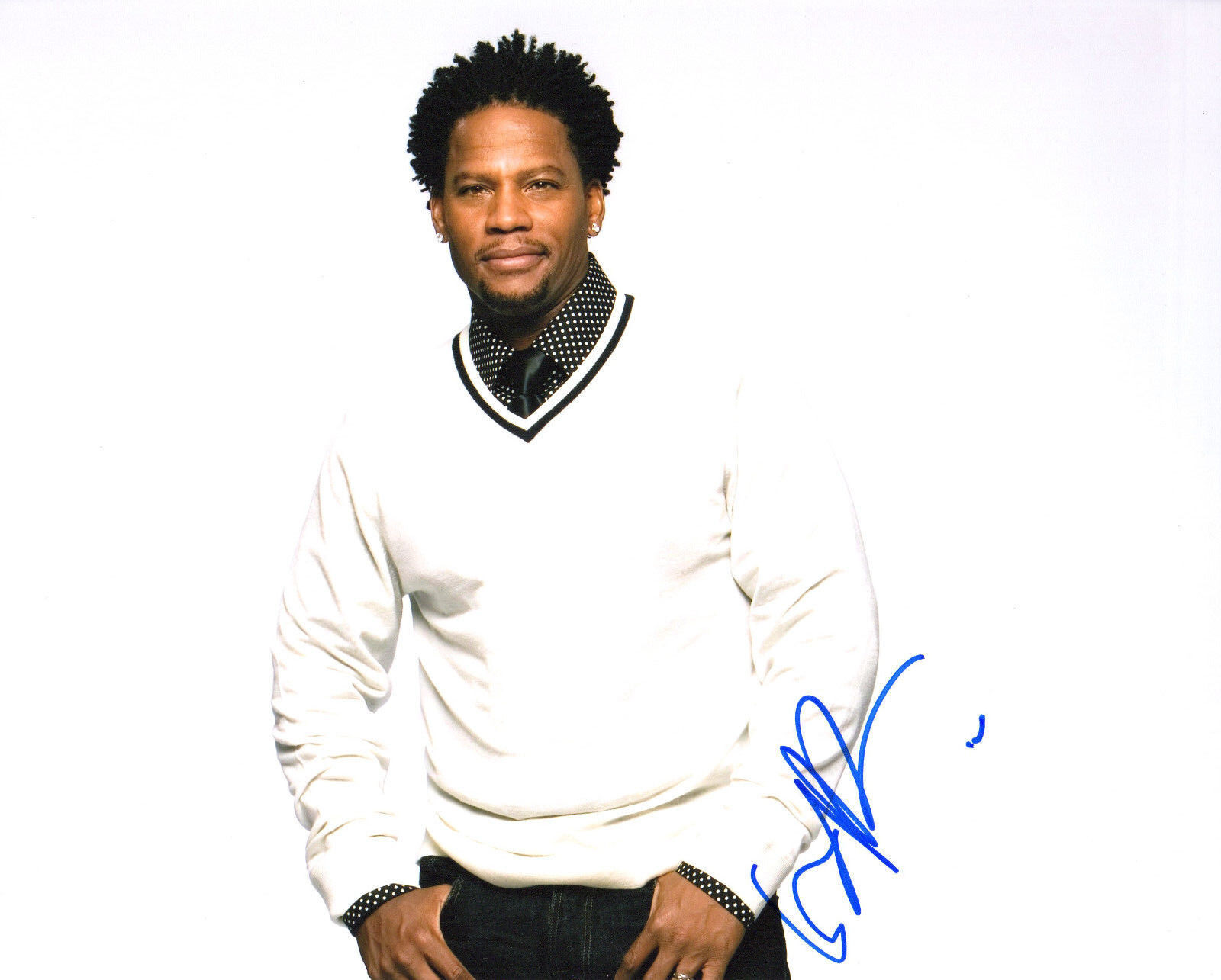 GFA The Original Kings of Comedy * D.L. HUGHLEY * Signed 8x10 Photo Poster painting D4 COA